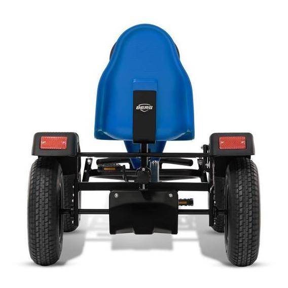 FANTASK Kart avec siège réglable, avec frein à main, voiture à pédale, charge maximale : 30 kg, pour enfants de 3 à 6 ans, rouge