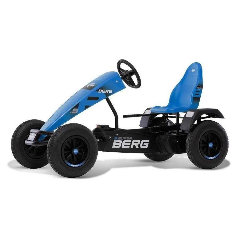 Pédale Kart Enfant 5-12 Ans - Pneus Eva Wheels - Position Réglable - Frein à Main