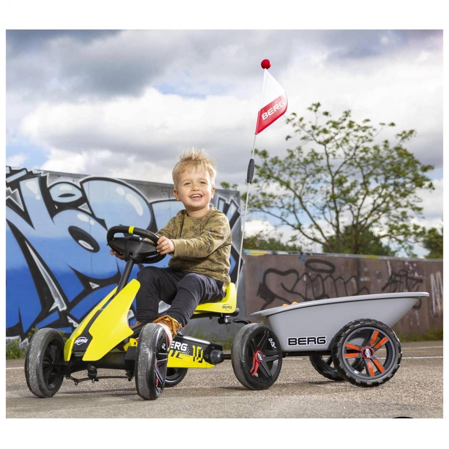 BERG Buzzy - Go-kart look sport, tracteur, crossover (enfants 2 à 5 ans